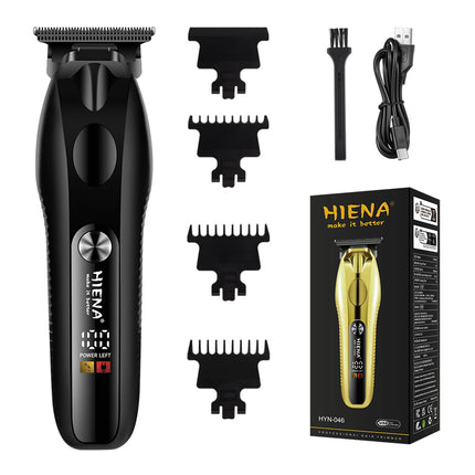 HIENA Pro Hair Clipper Set High Power Portable Cordless Hair Cutting Machine Men's Professional Electric Beard Shaving Razors