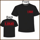 Black (chest back) / 5XL / No
