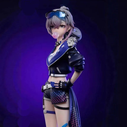 Honkai: Star Rail Figure Silver Wolf Anime Figure Blow Bubbles Silver Wolf Figurine Model Statue Doll Collection Game Toys Gift