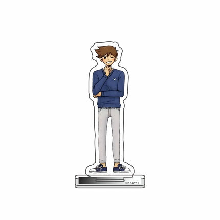 Game Omori 10cm Acrylic Figure SUNNY HERO KEL BASIL Standing Model Desktop Decoration Fan Collection Gift Keychain