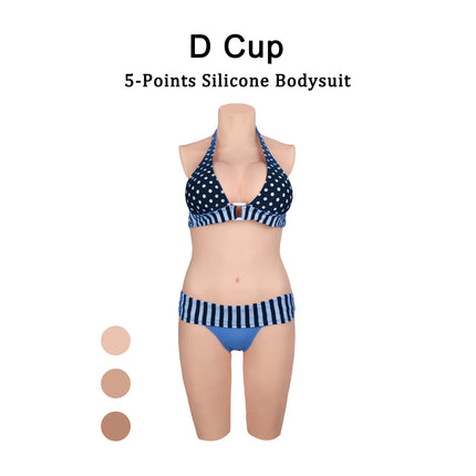 CYOMI Fake Boobs Silicone Bodysuit Artificial Breast Forms Fake Pussy Underwear Suits Shemale Crossdresser Transvestite Cosplay