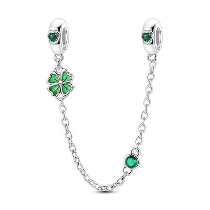 925 Sterling Silver Green Series Flower Tree Apple Pendant DIY Fine Beads Fit Original Charms Bracelet Women Jewelry Diy