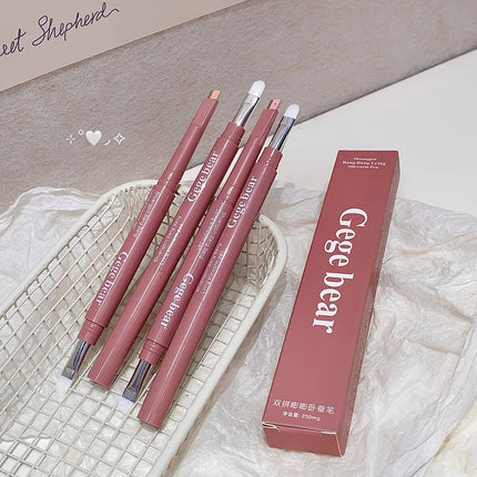 Dual-Tone Under-Eye Matte Highlighting Shadow Pencil Nude Beige Brown Brightening Cream Lying Silkworm Eyeliner Aegyo sal Pen