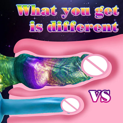 9" Realistic Silicone Wolf Dildo Big Knot Anal Dildo Giant Strong Suction Cup Anal Plug G Spot Dragon Dildo Adult Sex Toy