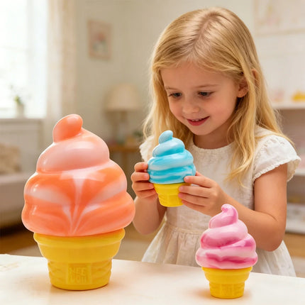 Ice Cream Shaped Decompression Needoh Nice Cream Cone Surprise Stress Relief Squeeze Party ice lolly Gifts