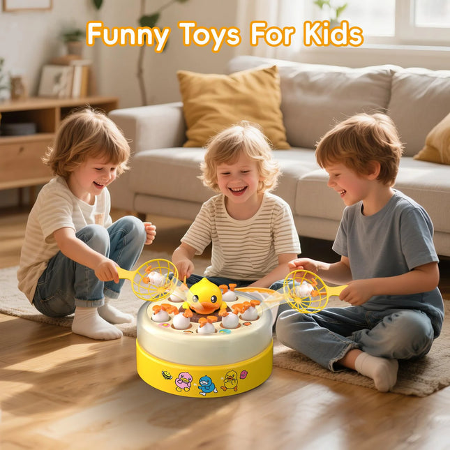 Games Educational Toys For 3+| Gifts For Girls Boys Game Board Games, Toddler Toys Duck Game For Kids 3-5, Jumping Bounce And Catch Family