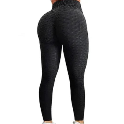 Women's Bubble Hip Lifting ExerciseYoga Pants Women Fitness Running High Waist Gym Fitness Sports Flared Pant Dance Trouers