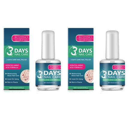 Multi functional nail care solution, gently moisturizes nails, brightens and repairs nails, anti scratch and polishing oil