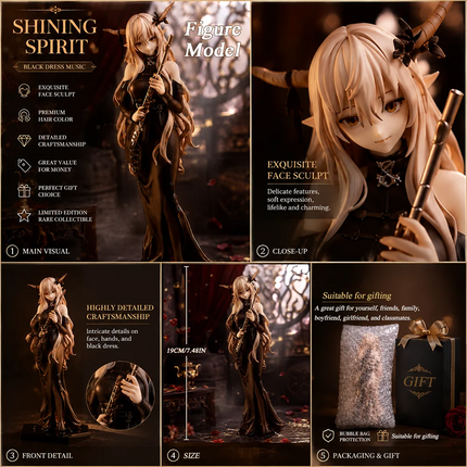 1pc Arknights Anime Girl PVC Figure Statue Model, Atmosphere Desk & Car Decor, Collectible Ornament Gift for Holiday & Birthday.