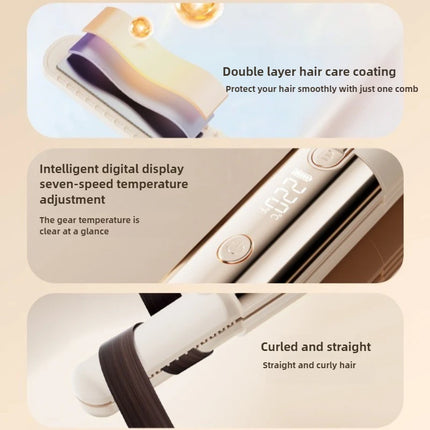 Portable Mini Wireless Hair Straightener And Curler Charger USB Dormitory Tool Hairdressing Salon Accessories