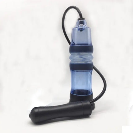 Male Penis Pump Waterproof Masturbator Penis Enlarger S/M Sizes Available Penis Exercise Vacuum Hydrotherapy Cup Adult Sex Toys