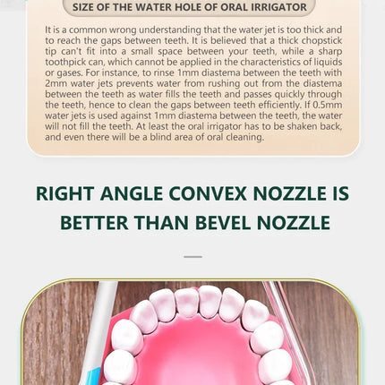 Water Dental Flosser Faucet Oral Irrigator Floss Dental Irrigator Dental Pick Oral Irrigation Teeth Cleaning Machine