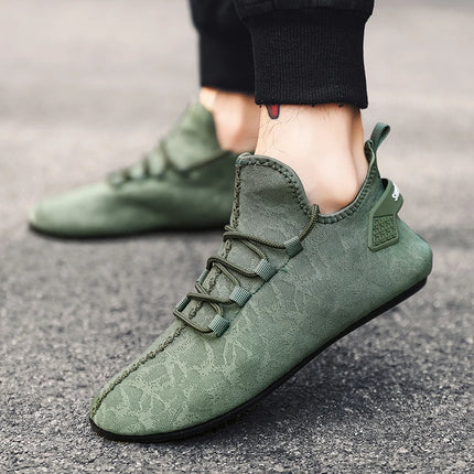 YRZL Fashion Summer Shoes Soft Comfortable Breathable Shoe for Man Shoes Men Trend Lightweight Outdoor Casual Walking Shoes