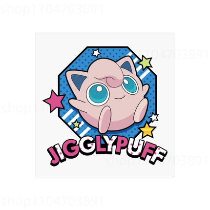 Pokemon Heat Transfer Stickers Anime Pikachu Cartoon Character Decal DIY Fashion Clothes Hat Bags Patches Ironing Decor Applique