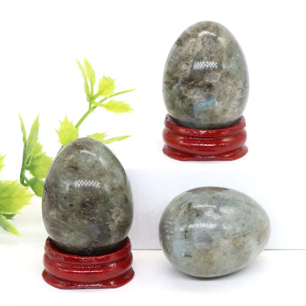 30x40mmNatural Crystal Stone Yoni Egg Polished Amethyst Quartz Healing Mineral Ball Kegel Exercise Massage Craft Home Decor Gift