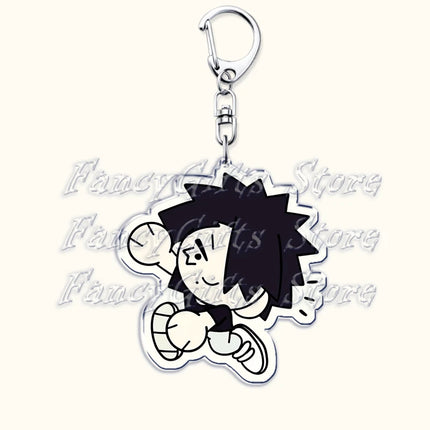 Tokio Hotel Band Chibis Keychains for Accessories Bag I Love Bill Tom Kaulitz Georg Listing Keyrings Jewelry Friends Fans Gifts