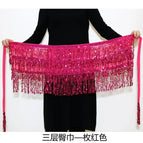 3 Layers-Rose red / One Size