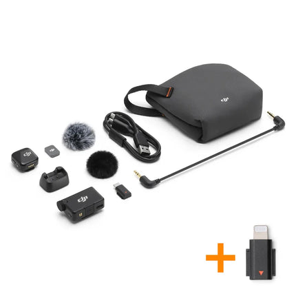 DJI Mic Mini Advanced Mini Wireless Microphone High-Quality Audio With Stable Transmission Original Brand in Stock
