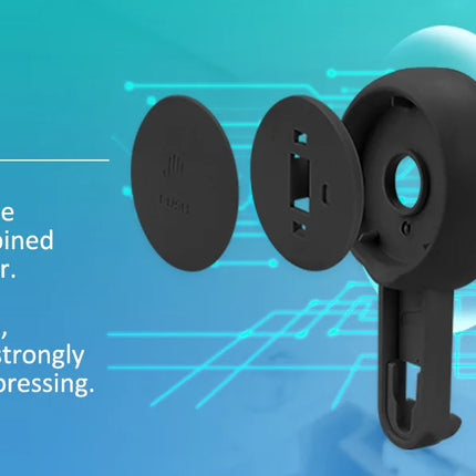 TAILI 2pcs Shaver Holder Washroom Wall Sucker Suction Cup Hook Razor No Drilling Bathroom Removable Reusable Shaver Holder Hook