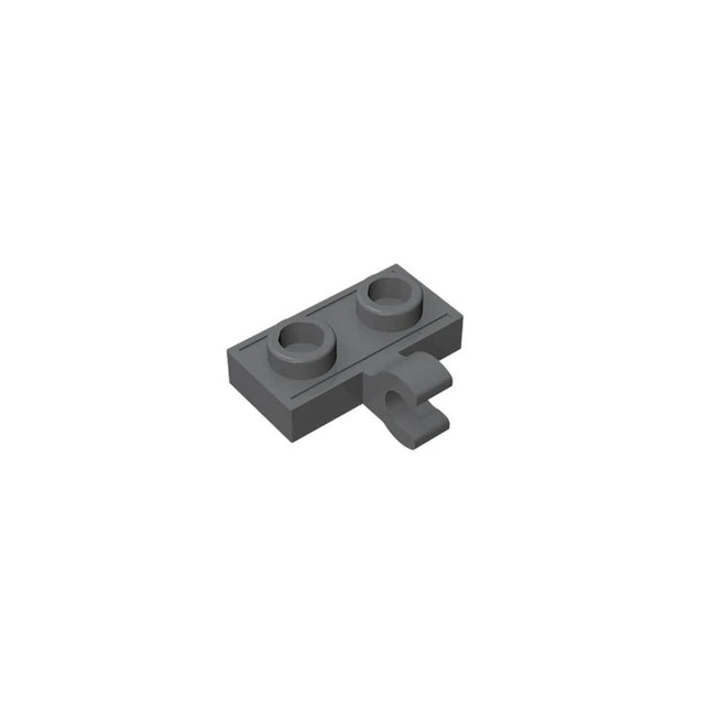 30pcs MOC compatible building block parts 11476 1x2 single-sided with longitudinal clip board DIY children's toy gift