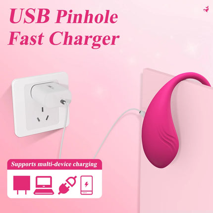APP Wireless Remote Female G Spot Clitoris Stimulator Dildo Egg Vibrator Wearable Bluetooth Kegel Vaginal Ball Sex Toy For Women