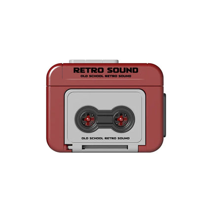 Retro Mini Recorder Player Keyring New Style Funny Record Players Keychain Suprise Gift Supplies Car Keychain