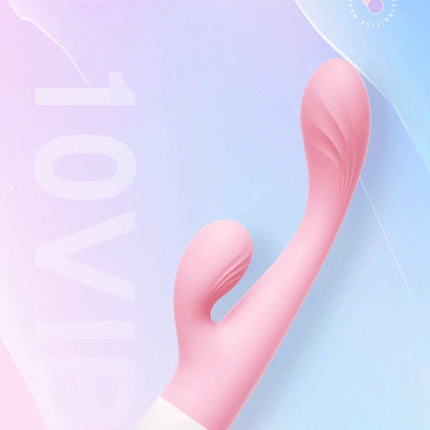 Powerful Double Head Rabbit Vibrators Vagina Clitoris Stimulator G-Spot Massager Sex Toys For Women Female Masturbator Sex Shop