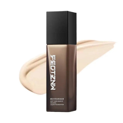 30ml Feotznw Soft Yarn Makeup Foundation Liquid Skin Care Foundation Concealer Long-Lasting Female Base Makeup Liquid Foundation