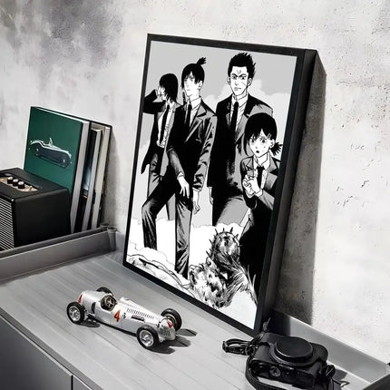 Classic Anime C_Chainsaw M_Man Poster Decorative Wall Art Stickers Mural Photo Print for Home Living Room Hallway Decor