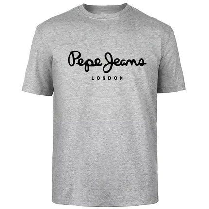 Unisex Cotton T-Shirt Street Style Print - Breathable Casual Short Sleeve