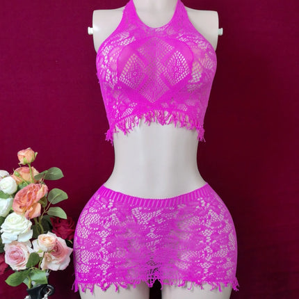 Sexy Women Lingerie High Elastic Bag Hip Bodycon Mini Dress Fashion Beach Wear Party Dress Ladies Erotic Short Net Skirt dress