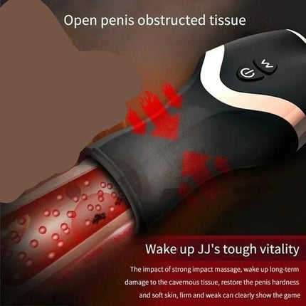 RTET 18 Vibromasseur 12 Mode Sexmachine Endurance for Man Milking Machines Men Automatic Masturbation Toy Male Sex Masturbator