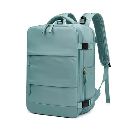 Women Laptop Backpack 15.6inch Teenage girl USB charging school Backpack Independent Shoe bag travel Backpack outdoor Backpack