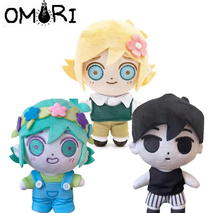 Game Omori Basil Sunny Cosplay Dolls Stuffed Cartoon Figure Plushies Cotton Doll Plush Room Decoration Christmas Prop