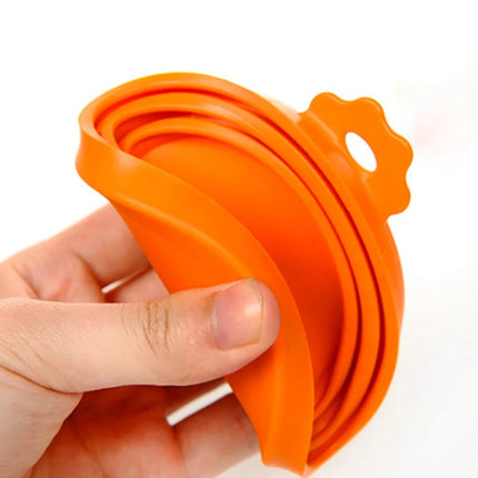 2-5PCS 3In1 Reusable Silicone Can Lid For Most Sizes Of Dog And Cat Cans To Maintain Freshness Kitchen Organization Pet Supplies