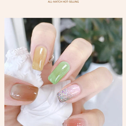 Solid Nail Polish Color Mud Gel Full Coverage Painting Nail Art Glue Mousse Creamy Texture Manicure Varnishes Solid UV Gel Plate
