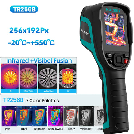 MILESEEY TR256E /B Upgraded Thermal Imager 320x240 Thermal Imaging Camera with Video Recording For Repair, PCB, Termite Detectio