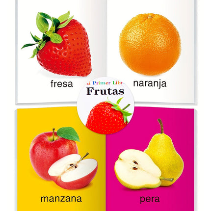 A Set Of 10 Spanish Baby Flip Books Look At The PicturesTo Know Things Improve The Baby's CognitiveAbility Gifts For Children