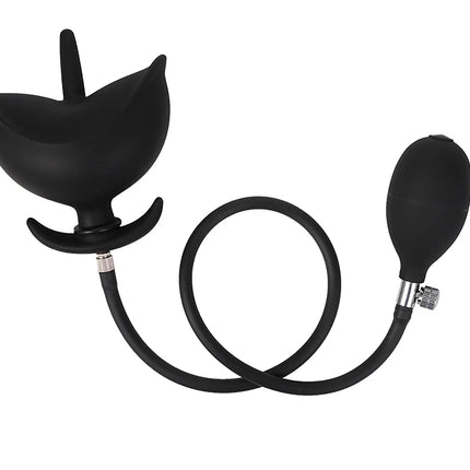 Super Long 5 Beads Inflatable Anal Plug Silicone Column Expandable Big Butt Plug Dildo Pump Ass Dilator BDSM Sex Toy for Couples