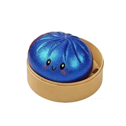 High Quality Simulation Flash Dumpling Pressure Ball Slow Rebound Soft Pinch Decompression Baozi Modeling Stress Relief Toy Gift