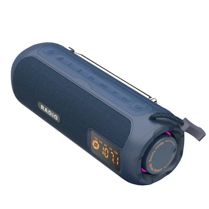 Multi-function Radio Portable Wireless Bluetooth Speaker with Display Screen Rechargeable Outdoor TF Card USB HIFI Soundbox
