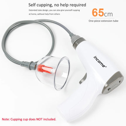 Vacuum Cupping Gun Electric Cupping Pump Body Massager USB Charging Negative Pressure Massage Tool for Scraping Gua Sha Suction