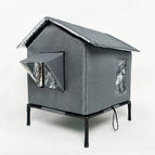 GRAY / M 50X40X36CM