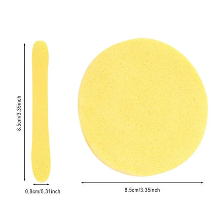 12PCS/Set Cosmetic Puff Compressed Cleaning Sponge Facial Clean Washing Pad Remove Makeup Skin Care Tool Cleaning Puff