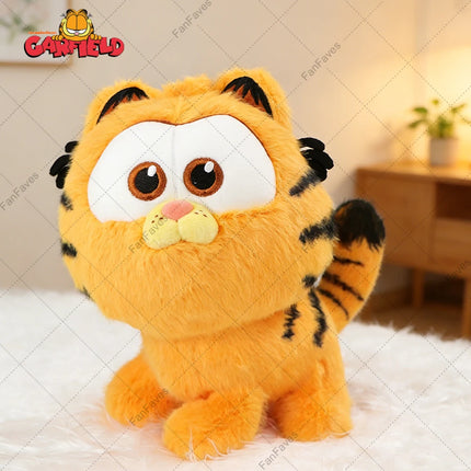 Garfield Original Plush Toy 10-30cm Garfield Cat Teen Adult Version Stuffed Doll Anime Plushie Christmas Birthday Gifts