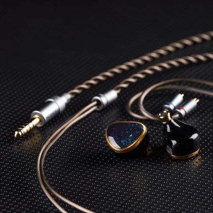 NICEHCK NX8 Special Edition Earphone 1DD+6BA+1PZT Hybrid Wired IEM Detachable 2Pin 3.5mm/4.4mm 2-in-1 Plug HiFi In Ear Monitors