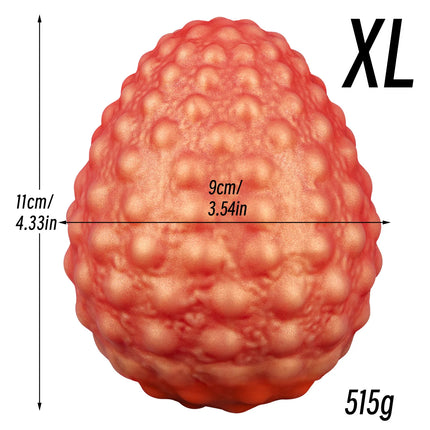 Butt Plug Huge Hot Selling Egg Type Anal Dildo With Chain Tail Anal Toys Sm Anal Training Dilation Couple Masturbation Sex Toy