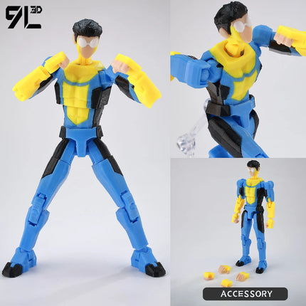 3D Printe Dummy13 T13 Unschlagbarer Mark Grayson  Mark Grayson Actionfigur Anime Sammlermodell Spielzeug für Kinder Geschenk