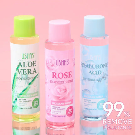 Gentle Makeup Remover Water Deep Cleansing Hydrating Moisturizing Non Irritating Refreshing Mild Facial Cleaner