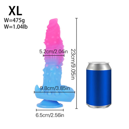 Silicone Soft Big Large Monster Dildo Penis Thick Small Can Strap on Anal Alien Dildo Suction Cup Dildos Sex Toys for Women Men